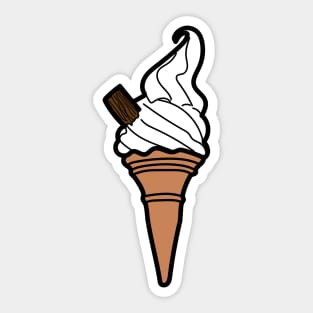 Ice cream cone Sticker